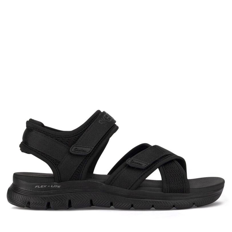 Сандали Skechers FLEX APPEAL 4.0 119487 Черен цвят на ниска цена