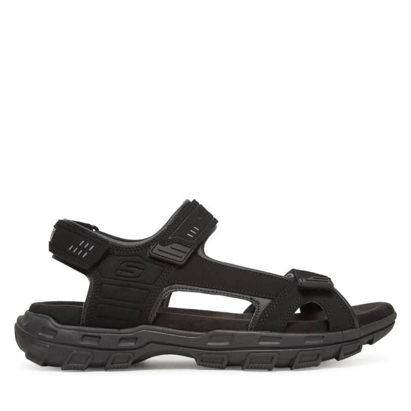 Сандали Skechers Garver-Louden 64487/BLK Черен цвят на ниска цена