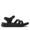 Сандали Skechers Go Walk Flex Sandal-Sunshine 141450/BBK Черен цвят на ниска цена