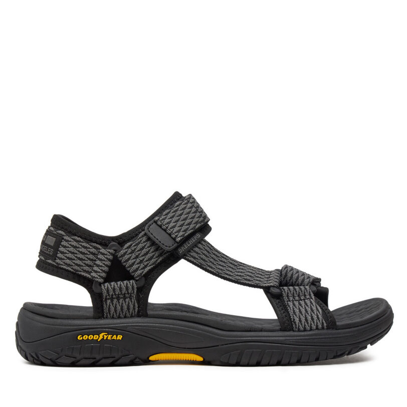 Сандали Skechers Lomell-Rip Tide 204351/BKGY Черен цвят на ниска цена