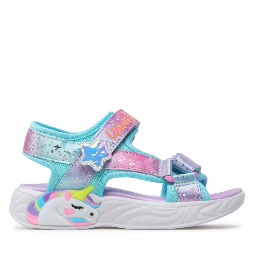 Сандали Skechers Majestic Bliss 302682L/PRMT Цветен цвят на ниска цена