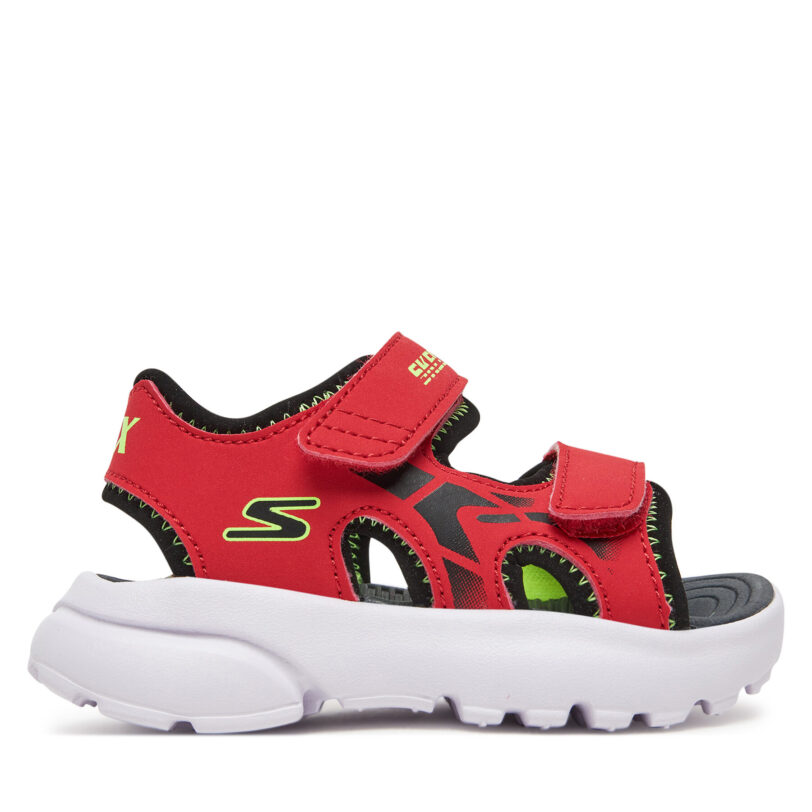 Сандали Skechers Razor Splash 406513N/RDBK Червен цвят на ниска цена