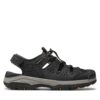 Сандали Skechers Tresmen-Menard 205113/BLK Черен цвят на ниска цена