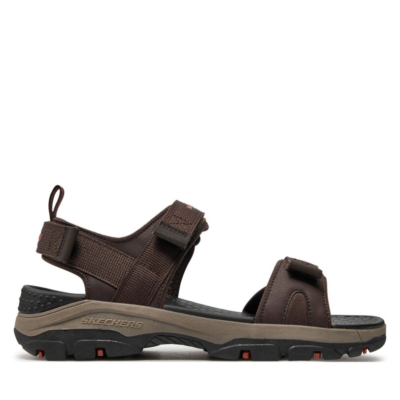 Сандали Skechers Tresmen-Ryer 205112/CHOC Кафяв цвят на ниска цена