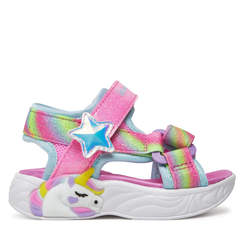 Сандали Skechers Unicorn Dreams Sandal-Dreamy Unicorns 303107N/PKMT Розов цвят на ниска цена