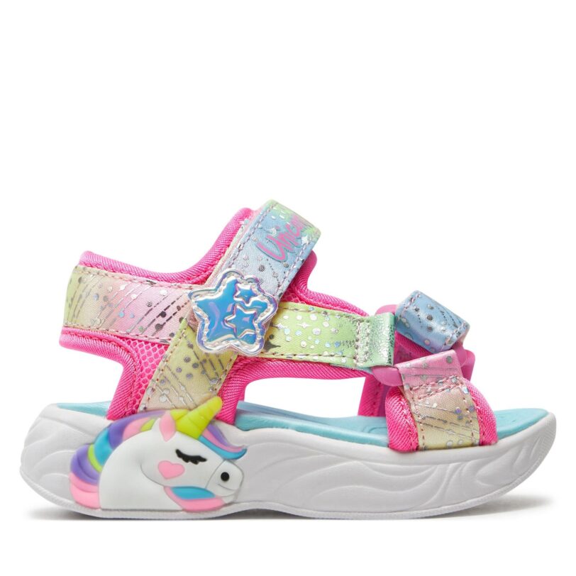 Сандали Skechers Unicorn Dreams Sandal-Majestic Bliss 302682N/PKMT Розов цвят на ниска цена