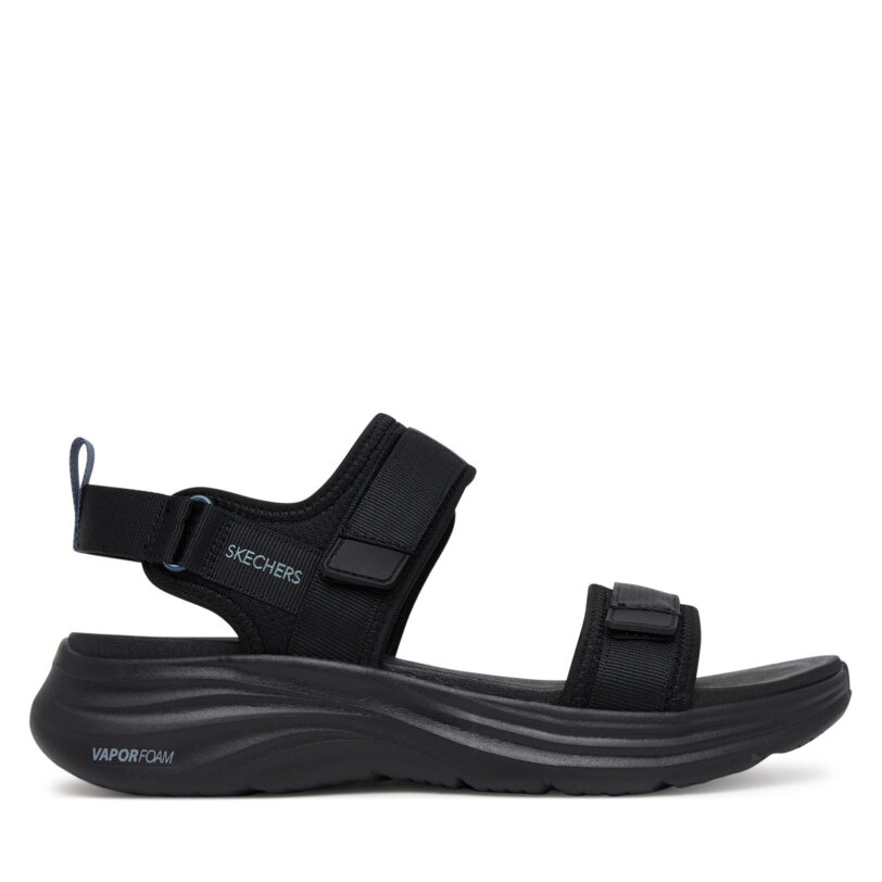 Сандали Skechers Vapor Foam-Laidback Moments 120009/BBK Черен цвят на ниска цена