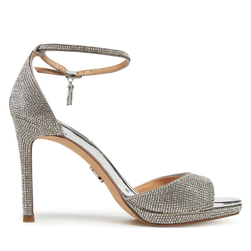 Сандали Steve Madden Evers-R SM11003541 Сребрист цвят на ниска цена