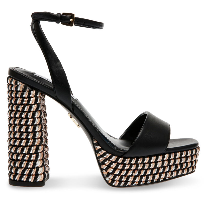 Сандали Steve Madden La verne Sandal SM11002976-02002-001 Черен цвят на ниска цена