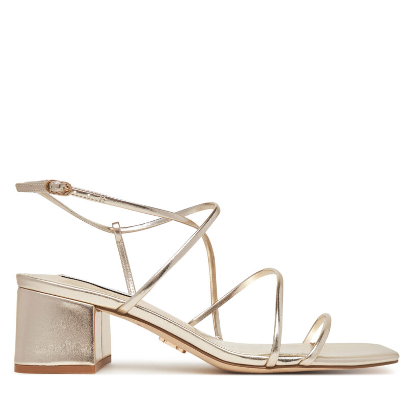 Сандали Steve Madden Remmi SM11003296 Златист цвят на ниска цена