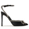 Сандали Steve Madden Vibrantly SM11002575 Черен цвят на ниска цена