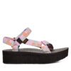 Сандали Teva Flatform Universal 1008844 Сив цвят на ниска цена