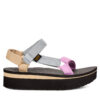 Сандали Teva Flatform Universal 1008844 Сив цвят на ниска цена