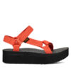 Сандали Teva Flatform Universal 1008844 Червен цвят на ниска цена