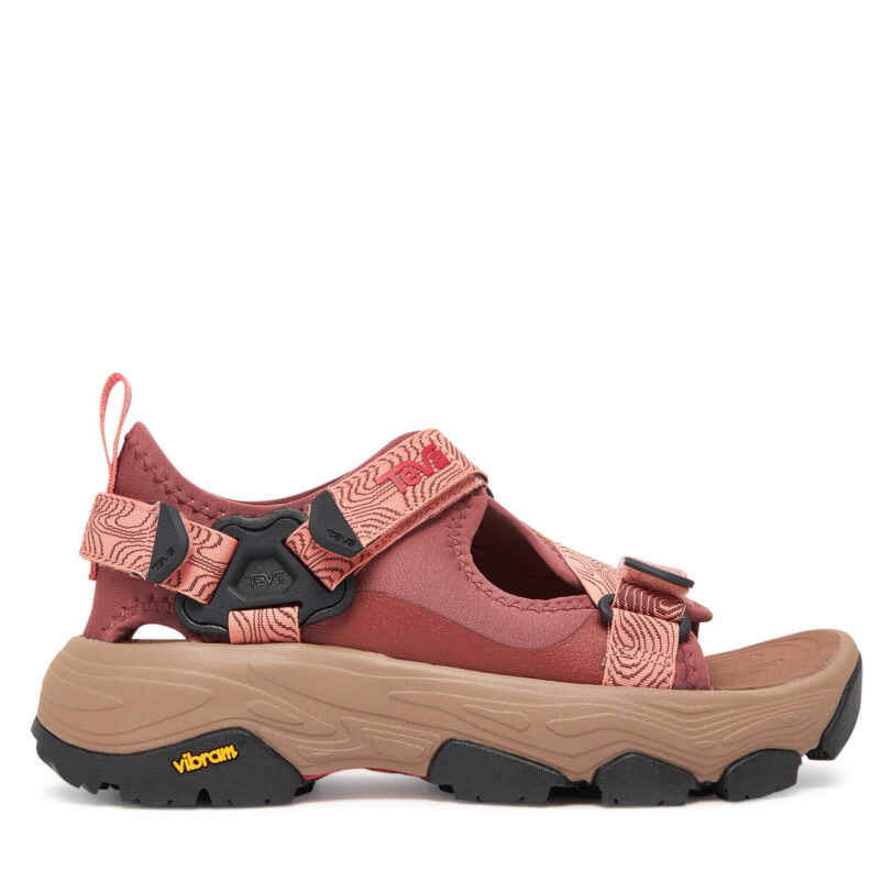 Сандали Teva Grandview Max 1166230 Бордо цвят на ниска цена