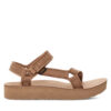 Сандали Teva Midform Universal Canvas 1127570 Кафяв цвят на ниска цена