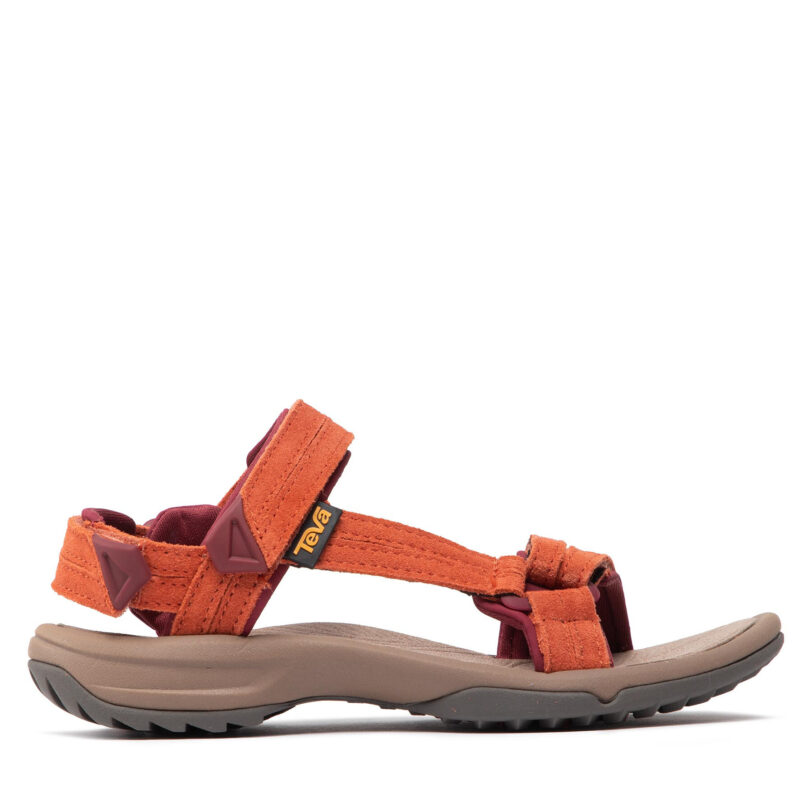 Сандали Teva Terra Fi Lite Suede 1124035 Оранжев цвят на ниска цена