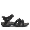 Сандали Teva Tirra Leather 4177 Черен цвят на ниска цена