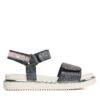 Сандали Tommy Hilfiger Platform Velcro Sandal T3A2-32760-0568 S Тъмносин цвят на ниска цена
