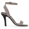 Сандали Tommy Hilfiger Sporty Leather High Heel Sandal FW0FW07795 Бежов цвят на ниска цена