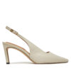 Сандали Tommy Hilfiger Squared Toe FW0FW08636 Бежов цвят на ниска цена