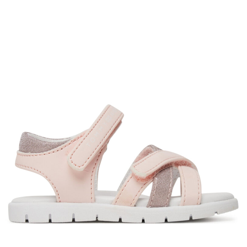 Сандали Tommy Hilfiger T1A2-33773-0273 M Розов цвят на ниска цена