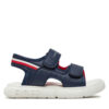 Сандали Tommy Hilfiger T1B2-33423-1591 S Син цвят на ниска цена