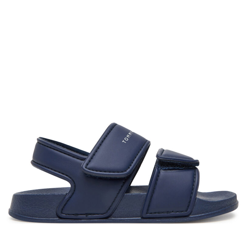 Сандали Tommy Hilfiger T1X2-33913-1172 S Тъмносин цвят на ниска цена