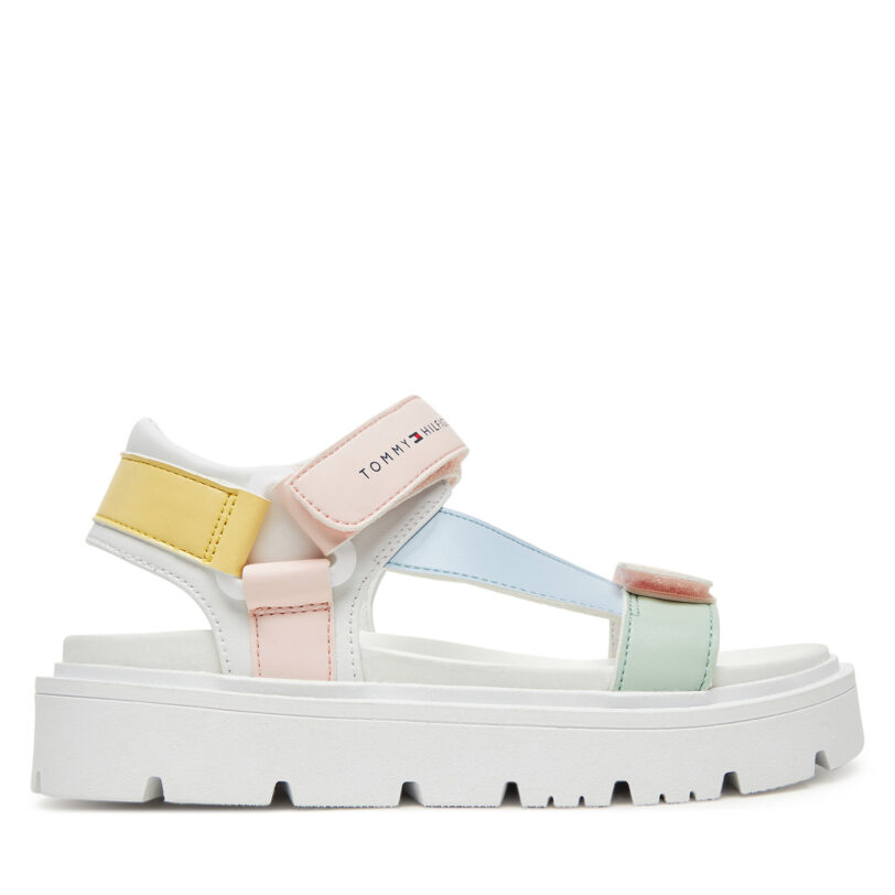 Сандали Tommy Hilfiger T3A2-33786-0326Y S Цветен цвят на ниска цена