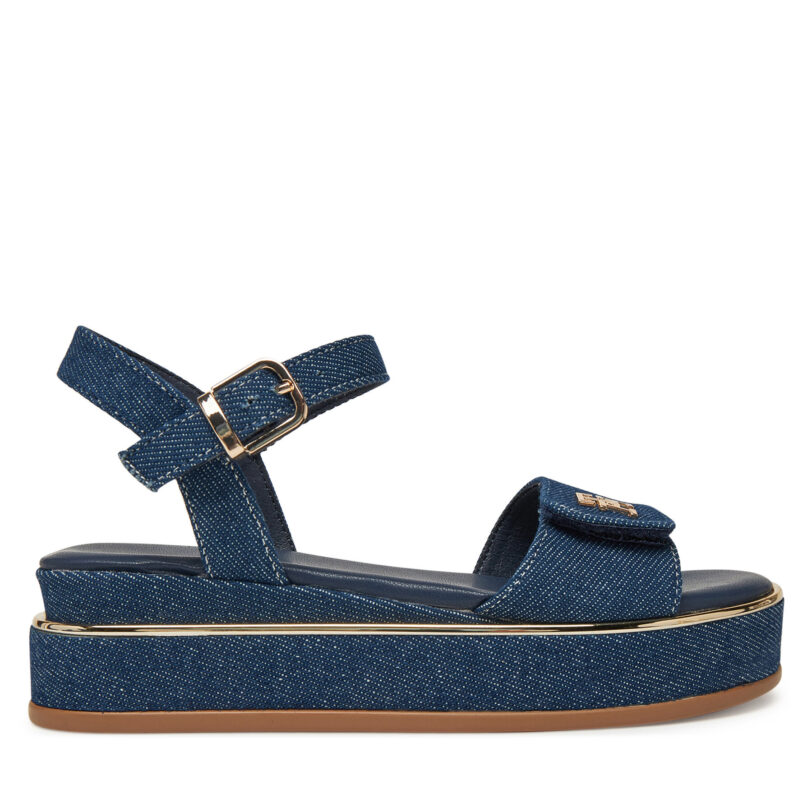 Сандали Tommy Hilfiger T3A2-33788-1828 S Тъмносин цвят на ниска цена