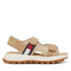 Сандали Tommy Hilfiger T3B2-33901-1692500 S Бежов цвят на ниска цена