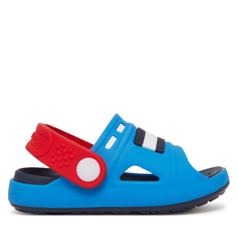 Сандали Tommy Hilfiger T3X2-33905-0083A M Син цвят на ниска цена