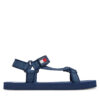 Сандали Tommy Jeans Tjm Casual Sandal EM0EM01563 Тъмносин цвят на ниска цена