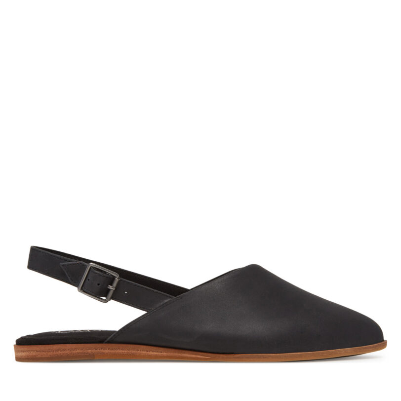 Сандали Toms Jade Slingback 10022015 Черен цвят на ниска цена
