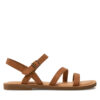 Сандали Toms Kira 10020825 Кафяв цвят на ниска цена