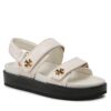 Сандали Tory Burch Kira Sport Sandal Calf Leather 144328 Екрю цвят на ниска цена