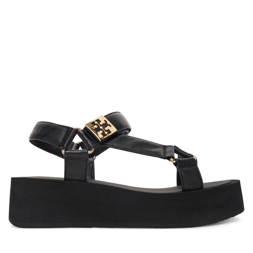 Сандали Tory Burch Mellow Platform Sandal 166402 Черен цвят на ниска цена