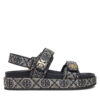 Сандали Tory Burch T Monogram Kira Sport 155154 Сив цвят на ниска цена