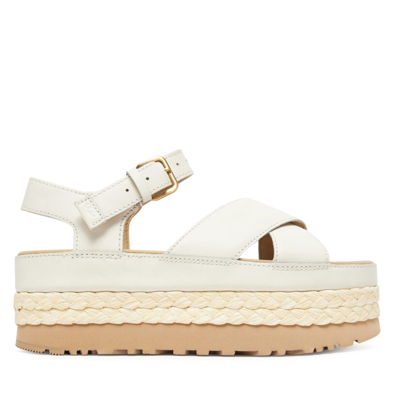 Сандали Ugg W Aubrey Ankle Strap 1169650 Екрю цвят на ниска цена