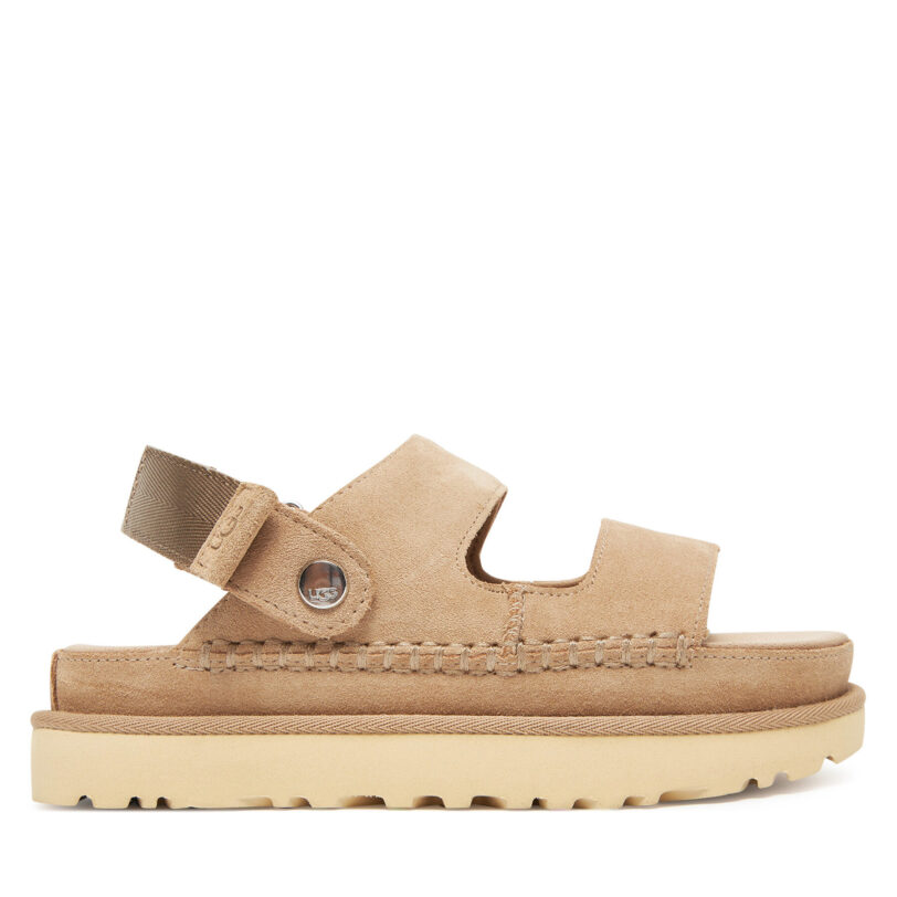 Сандали Ugg W Goldenstar Glide 1167399 Бежов цвят на ниска цена
