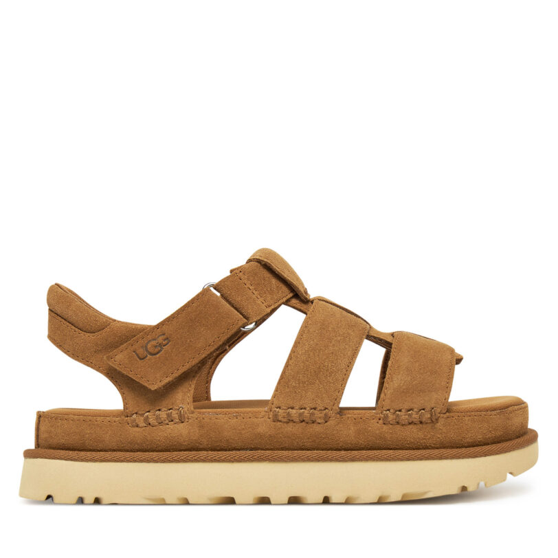 Сандали Ugg W Goldenstar Strap 1137890 Кафяв цвят на ниска цена