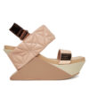Сандали United Nude Delta Wedge Puffy 10902861188 Бежов цвят на ниска цена