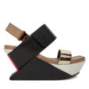 Сандали United Nude Delta Wedge Sandal 1041389316 Черен цвят на ниска цена