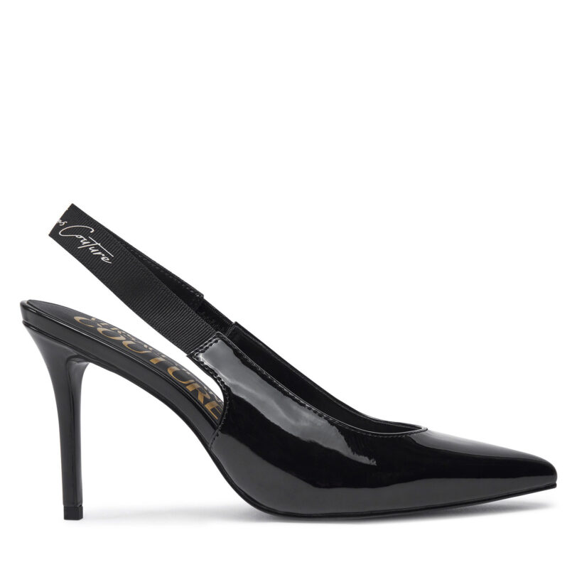 Сандали Versace Jeans Couture 77VA3S52 Черен цвят на ниска цена