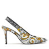 Сандали Versace Jeans Couture 78VA3S52 Бял цвят на ниска цена