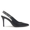 Сандали Versace Jeans Couture 78VA3S52 Черен цвят на ниска цена