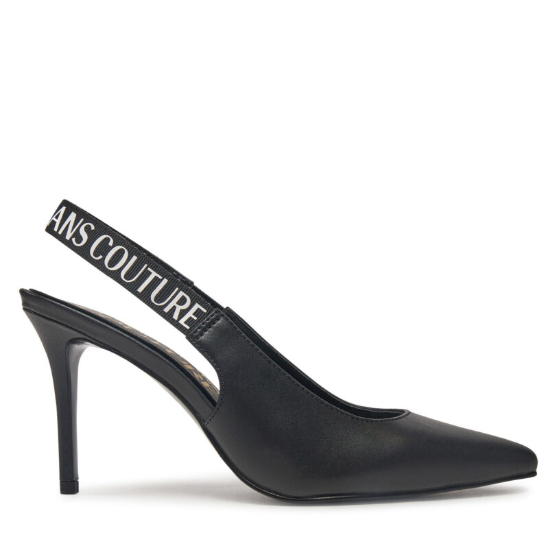Сандали Versace Jeans Couture 78VA3S52 Черен цвят на ниска цена