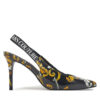 Сандали Versace Jeans Couture 78VA3S52 Черен цвят на ниска цена