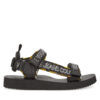 Сандали Versace Jeans Couture 78YA3S7B Черен цвят на ниска цена