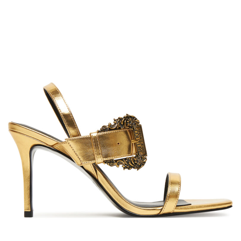 Сандали Versace Jeans Couture 79VA3S71 Златист цвят на ниска цена